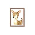 Picture of Woodland Deer _GroupedProduct_Rectangle_Portrait_Mini_ _GroupedProduct_Rectangle_Portrait_Framed_Matted_