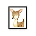Picture of Woodland Deer _GroupedProduct_Rectangle_Portrait_Mini_ _GroupedProduct_Rectangle_Portrait_Framed_Matted_