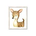 Picture of Woodland Deer _GroupedProduct_Rectangle_Portrait_Mini_ _GroupedProduct_Rectangle_Portrait_Framed_Matted_