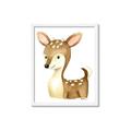Picture of Woodland Deer _GroupedProduct_Rectangle_Portrait_Mini_ _GroupedProduct_Rectangle_Portrait_Framed_Matted_