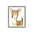Picture of Woodland Deer _GroupedProduct_Rectangle_Portrait_Mini_ _GroupedProduct_Rectangle_Portrait_Framed_Matted_