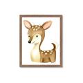 Picture of Woodland Deer _GroupedProduct_Rectangle_Portrait_Mini_ _GroupedProduct_Rectangle_Portrait_Framed_Matted_