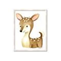 Picture of Woodland Deer _GroupedProduct_Rectangle_Portrait_Mini_ _GroupedProduct_Rectangle_Portrait_Framed_Matted_