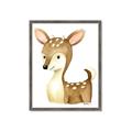 Picture of Woodland Deer _GroupedProduct_Rectangle_Portrait_Mini_ _GroupedProduct_Rectangle_Portrait_Framed_Matted_