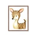 Picture of Woodland Deer _GroupedProduct_Rectangle_Portrait_Mini_ _GroupedProduct_Rectangle_Portrait_Framed_Matted_