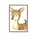 Picture of Woodland Deer _GroupedProduct_Rectangle_Portrait_Mini_ _GroupedProduct_Rectangle_Portrait_Framed_Matted_