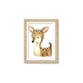 Picture of Woodland Deer _GroupedProduct_Rectangle_Portrait_Mini_ _GroupedProduct_Rectangle_Portrait_Framed_Matted_