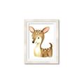 Picture of Woodland Deer _GroupedProduct_Rectangle_Portrait_Mini_ _GroupedProduct_Rectangle_Portrait_Framed_Matted_