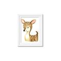 Picture of Woodland Deer _GroupedProduct_Rectangle_Portrait_Mini_ _GroupedProduct_Rectangle_Portrait_Framed_Matted_
