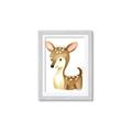 Picture of Woodland Deer _GroupedProduct_Rectangle_Portrait_Mini_ _GroupedProduct_Rectangle_Portrait_Framed_Matted_