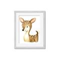 Picture of Woodland Deer _GroupedProduct_Rectangle_Portrait_Mini_ _GroupedProduct_Rectangle_Portrait_Framed_Matted_