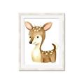 Picture of Woodland Deer _GroupedProduct_Rectangle_Portrait_Mini_ _GroupedProduct_Rectangle_Portrait_Framed_Matted_