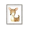 Picture of Woodland Deer _GroupedProduct_Rectangle_Portrait_Mini_ _GroupedProduct_Rectangle_Portrait_Framed_Matted_