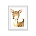 Picture of Woodland Deer _GroupedProduct_Rectangle_Portrait_Mini_ _GroupedProduct_Rectangle_Portrait_Framed_Matted_
