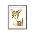 Picture of Woodland Deer _GroupedProduct_Rectangle_Portrait_Mini_ _GroupedProduct_Rectangle_Portrait_Framed_Matted_