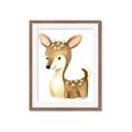 Picture of Woodland Deer _GroupedProduct_Rectangle_Portrait_Mini_ _GroupedProduct_Rectangle_Portrait_Framed_Matted_