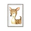 Picture of Woodland Deer _GroupedProduct_Rectangle_Portrait_Mini_ _GroupedProduct_Rectangle_Portrait_Framed_Matted_