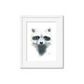 Picture of Raccoony _GroupedProduct_Rectangle_Portrait_Mini_ _GroupedProduct_Rectangle_Portrait_Framed_Matted_