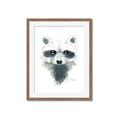 Picture of Raccoony _GroupedProduct_Rectangle_Portrait_Mini_ _GroupedProduct_Rectangle_Portrait_Framed_Matted_