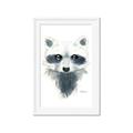 Picture of Raccoony _GroupedProduct_Rectangle_Portrait_Mini_ _GroupedProduct_Rectangle_Portrait_Framed_Matted_