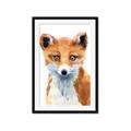 Picture of Foxy Fox _GroupedProduct_Rectangle_Portrait_Mini_ _GroupedProduct_Rectangle_Portrait_Framed_Matted_