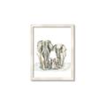 Picture of Elephant Family _GroupedProduct_Rectangle_Portrait_Mini_ _GroupedProduct_Rectangle_Portrait_Framed_Matted_