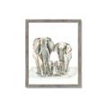 Picture of Elephant Family _GroupedProduct_Rectangle_Portrait_Mini_ _GroupedProduct_Rectangle_Portrait_Framed_Matted_