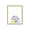 Picture of Moon Bunny  _GroupedProduct_Rectangle_Portrait_Mini_ _GroupedProduct_Rectangle_Portrait_Framed_Matted_