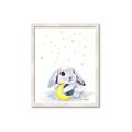 Picture of Moon Bunny  _GroupedProduct_Rectangle_Portrait_Mini_ _GroupedProduct_Rectangle_Portrait_Framed_Matted_