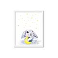 Picture of Moon Bunny  _GroupedProduct_Rectangle_Portrait_Mini_ _GroupedProduct_Rectangle_Portrait_Framed_Matted_