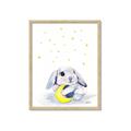 Picture of Moon Bunny  _GroupedProduct_Rectangle_Portrait_Mini_ _GroupedProduct_Rectangle_Portrait_Framed_Matted_