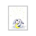 Picture of Moon Bunny  _GroupedProduct_Rectangle_Portrait_Mini_ _GroupedProduct_Rectangle_Portrait_Framed_Matted_