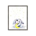 Picture of Moon Bunny  _GroupedProduct_Rectangle_Portrait_Mini_ _GroupedProduct_Rectangle_Portrait_Framed_Matted_