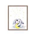 Picture of Moon Bunny  _GroupedProduct_Rectangle_Portrait_Mini_ _GroupedProduct_Rectangle_Portrait_Framed_Matted_