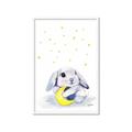 Picture of Moon Bunny  _GroupedProduct_Rectangle_Portrait_Mini_ _GroupedProduct_Rectangle_Portrait_Framed_Matted_