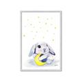 Picture of Moon Bunny  _GroupedProduct_Rectangle_Portrait_Mini_ _GroupedProduct_Rectangle_Portrait_Framed_Matted_