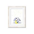 Picture of Moon Bunny  _GroupedProduct_Rectangle_Portrait_Mini_ _GroupedProduct_Rectangle_Portrait_Framed_Matted_