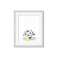 Picture of Moon Bunny  _GroupedProduct_Rectangle_Portrait_Mini_ _GroupedProduct_Rectangle_Portrait_Framed_Matted_