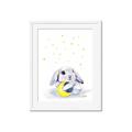 Picture of Moon Bunny  _GroupedProduct_Rectangle_Portrait_Mini_ _GroupedProduct_Rectangle_Portrait_Framed_Matted_