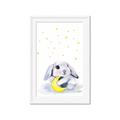 Picture of Moon Bunny  _GroupedProduct_Rectangle_Portrait_Mini_ _GroupedProduct_Rectangle_Portrait_Framed_Matted_