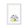 Picture of Moon Bunny  _GroupedProduct_Rectangle_Portrait_Mini_ _GroupedProduct_Rectangle_Portrait_Framed_Matted_