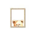 Picture of Pop up Bear Brown  _GroupedProduct_Rectangle_Portrait_Mini_ _GroupedProduct_Rectangle_Portrait_Framed_Matted_