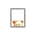 Picture of Pop up Bear Brown  _GroupedProduct_Rectangle_Portrait_Mini_ _GroupedProduct_Rectangle_Portrait_Framed_Matted_