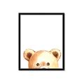 Picture of Pop up Bear Brown  _GroupedProduct_Rectangle_Portrait_Mini_ _GroupedProduct_Rectangle_Portrait_Framed_Matted_