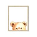 Picture of Pop up Bear Brown  _GroupedProduct_Rectangle_Portrait_Mini_ _GroupedProduct_Rectangle_Portrait_Framed_Matted_