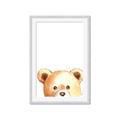 Picture of Pop up Bear Brown  _GroupedProduct_Rectangle_Portrait_Mini_ _GroupedProduct_Rectangle_Portrait_Framed_Matted_