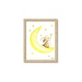 Picture of Little Bunny on the Moon _GroupedProduct_Rectangle_Portrait_Mini_ _GroupedProduct_Rectangle_Portrait_Framed_Matted_