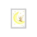 Picture of Little Bunny on the Moon _GroupedProduct_Rectangle_Portrait_Mini_ _GroupedProduct_Rectangle_Portrait_Framed_Matted_