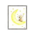 Picture of Little Bunny on the Moon _GroupedProduct_Rectangle_Portrait_Mini_ _GroupedProduct_Rectangle_Portrait_Framed_Matted_