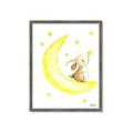 Picture of Little Bunny on the Moon _GroupedProduct_Rectangle_Portrait_Mini_ _GroupedProduct_Rectangle_Portrait_Framed_Matted_